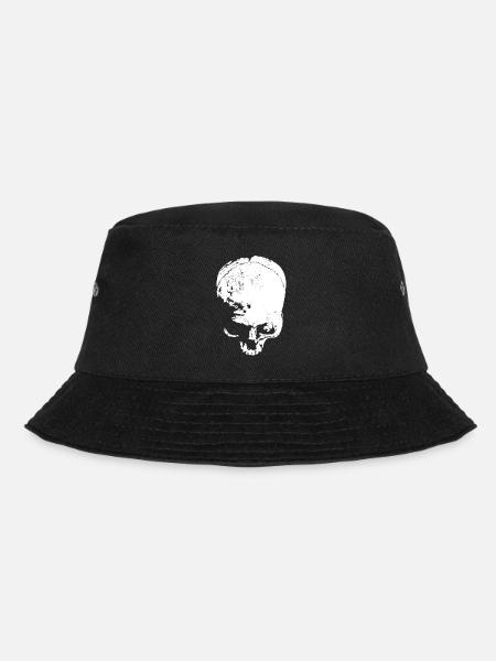 skull - Bucket Hat - Schwarz