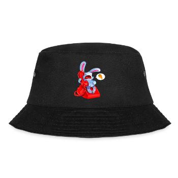 lapin qui téléphone.png - Bob - noir - Devant - Lela (165cm)