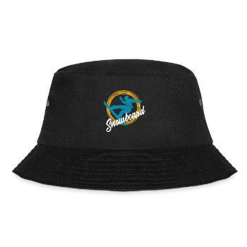 Snowboard Snow Winter Sports Gift Board Cold - Bucket Hat - black - Front - Lela (165cm)