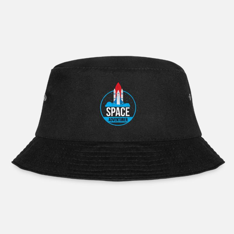 Space Adventurer Space Adventure Gift - Bucket Hat - black