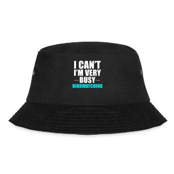 bird watching - Bucket Hat - black - Front - Lela (165cm)