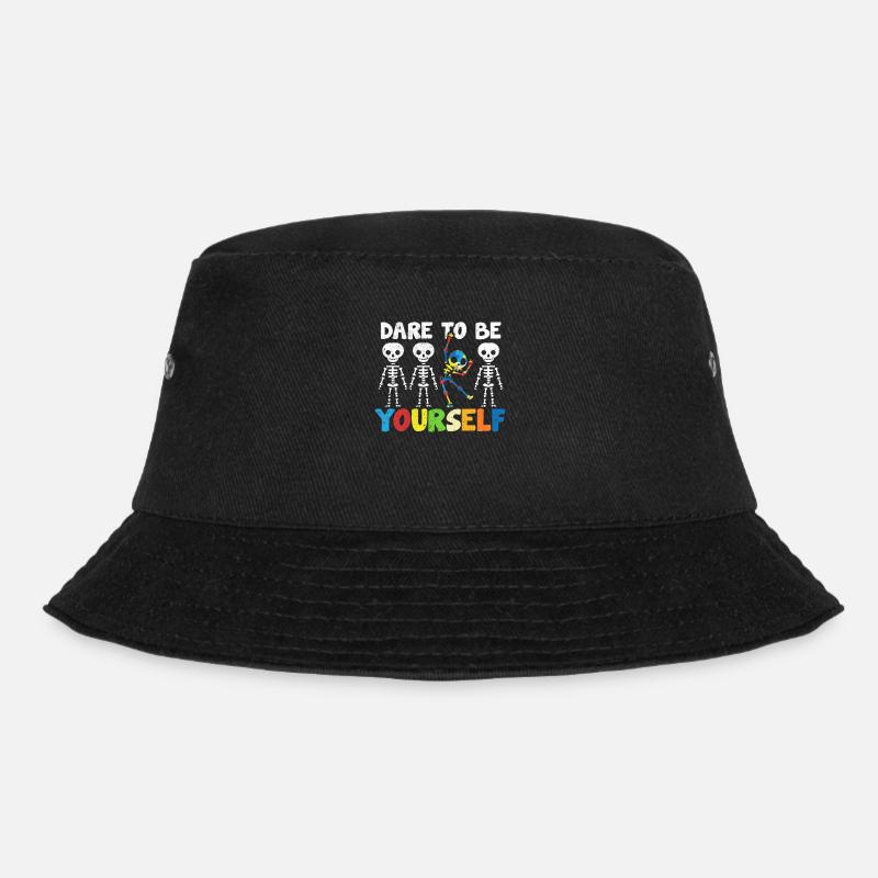 Autismus - Bucket Hat - Schwarz