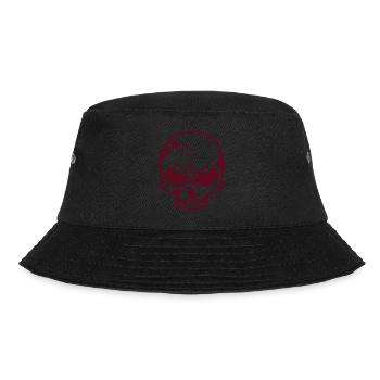 Todeskopf halloween skull crane - Bucket Hat - Schwarz - Vorne - Lela (165cm)