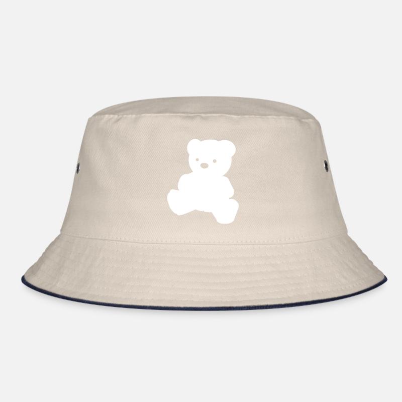 Ein einfacher Teddybär Bucket Hat