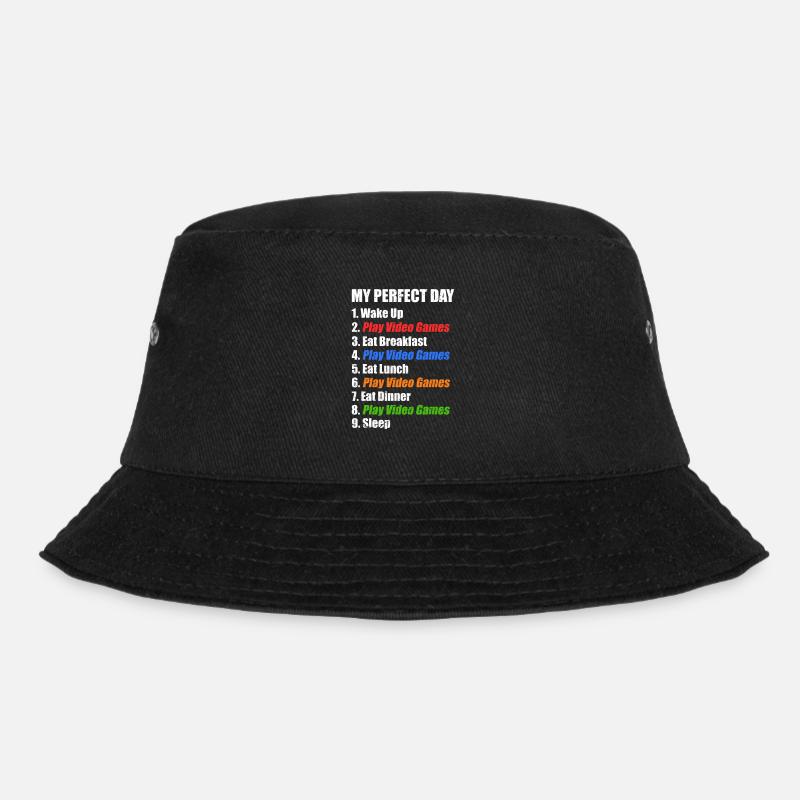 Gaming - Bucket Hat - Schwarz