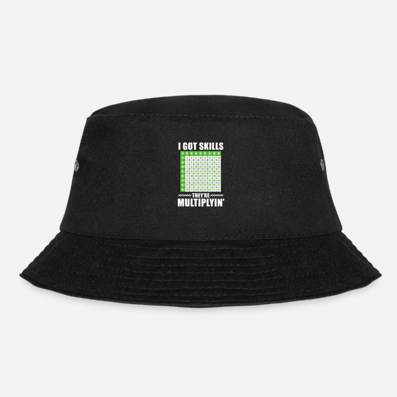 Mathe Mathematik - Bucket Hat - Schwarz