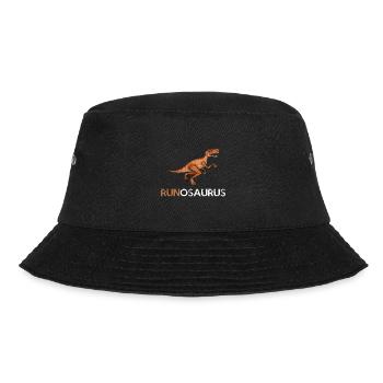 Laufen Dinosaurier Geschenk Dino lustig - Bucket Hat - Schwarz - Vorne - Lela (165cm)