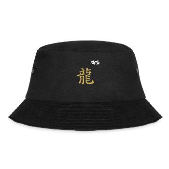 CHINESE WRITING YEAR OF THE DRAGON - Bucket Hat - black - Front - Lela (165cm)