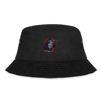 Gorilla Strength Training - Bucket Hat - black - Front - Lela (165cm)