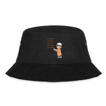 Koran Surah verse Allah Allah Islam Muslim Gift - Bucket Hat - black - Front - Lela (165cm)