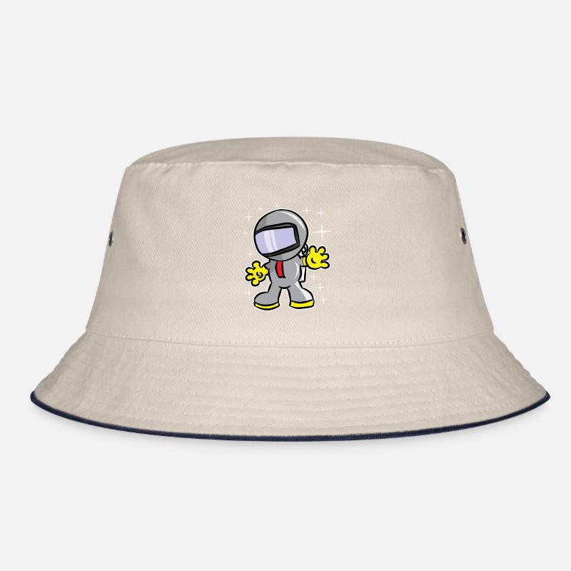 Cool sparkling astronauts Bucket Hat