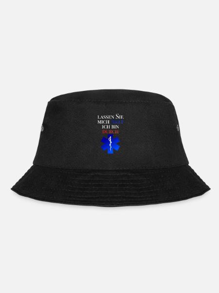 Lassen Sie mich Arzt ich bin durch Spruch - Bucket Hat - Schwarz