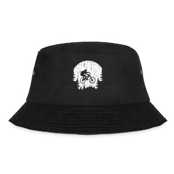Mountainbiken - Bucket Hat - Schwarz - Vorne - Lela (165cm)