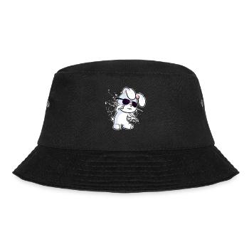 Cool Rabbit - Bucket Hat - black - Front - Lela (165cm)
