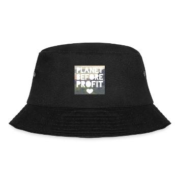 Umweltschützer - Bucket Hat - Schwarz - Vorne - Lela (165cm)