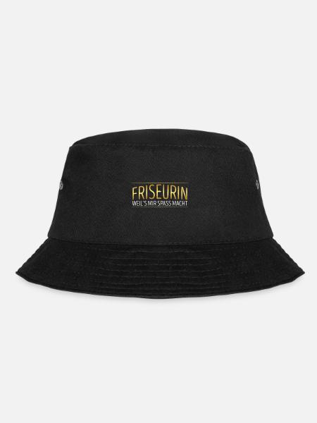 Friseurin - Bucket Hat - Schwarz
