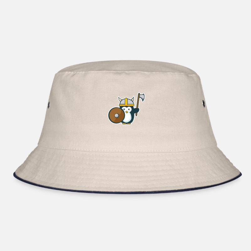 Wikinger Geschenk Wikinger Kawaii Wikinger Helm Bucket Hat