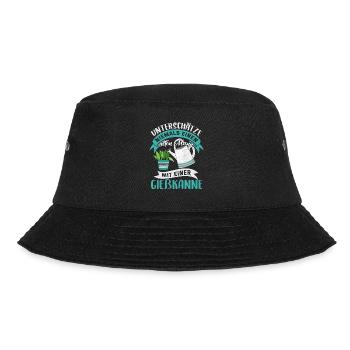 Garten Gärtner Schrebergarten Pflanzen Geschenk - Bucket Hat - Schwarz - Vorne - Lela (165cm)