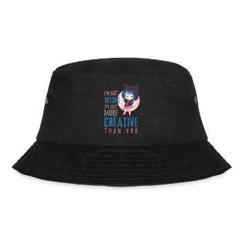 Anime Chibi Creative - Bucket Hat - black - Front - Lela (165cm)