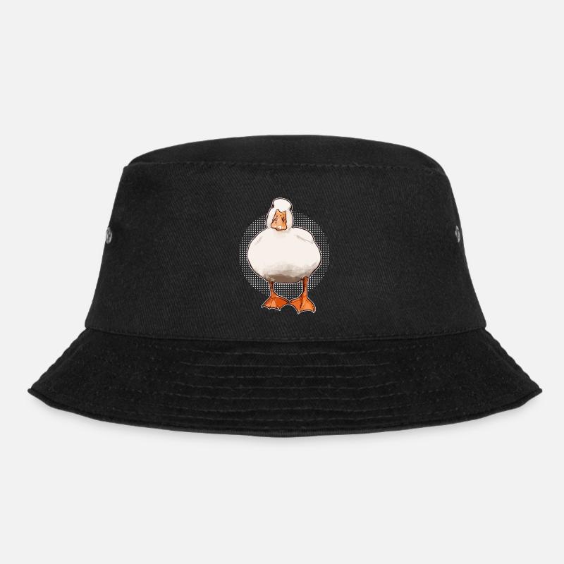 süße Gans - Bucket Hat - Schwarz