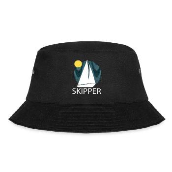 Boot - Bucket Hat - Schwarz - Vorne