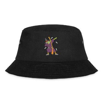 Witch DAB Witch Dabbing Witch's Bbe - Bucket Hat - black - Front - Lela (165cm)