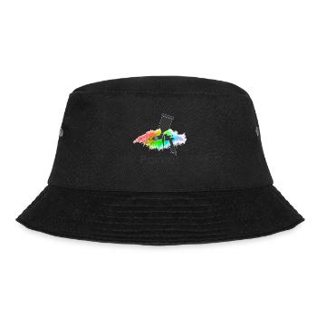 Lackieren - Bucket Hat - Schwarz - Vorne - Lela (165cm)