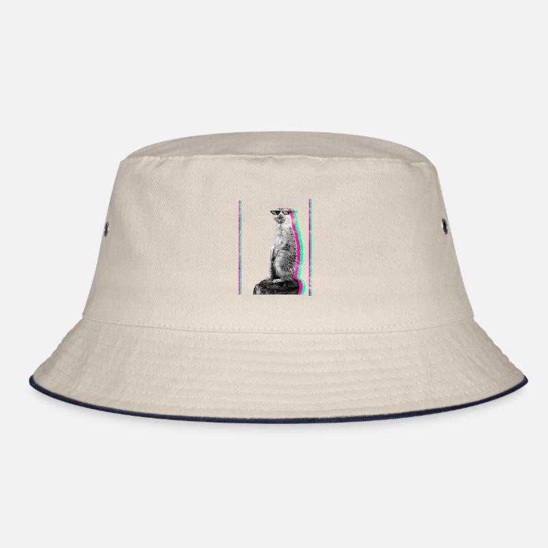 Cooles Erdmännchen Surikate Meerkat Geschenk Bucket Hat
