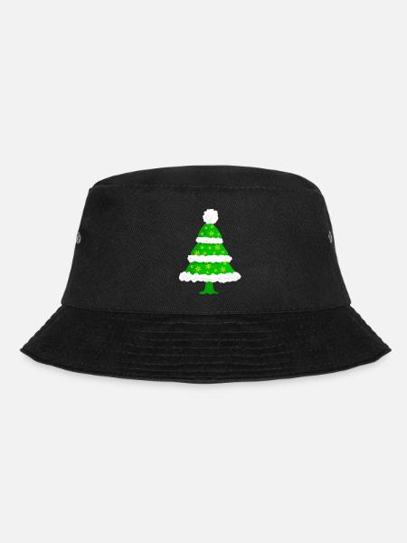 Tannenbaum Weihnachten - Bucket Hat - Schwarz