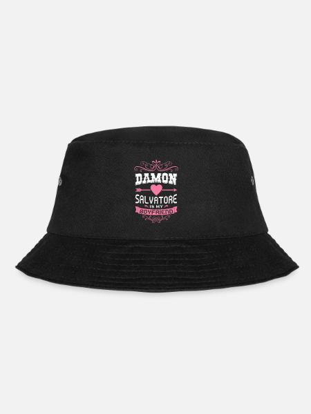 Damon Salvatore ist mein Freund - Bucket Hat - Schwarz