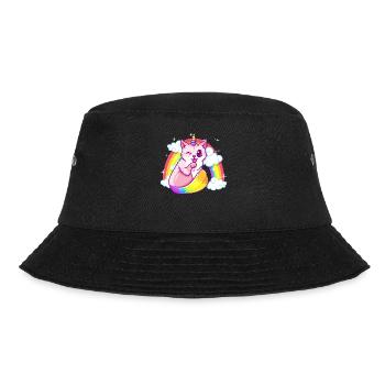 Arc-en-ciel Meowgical Caticorn Majestic Chat Licorne - Bob - noir - Devant - Lela (165cm)