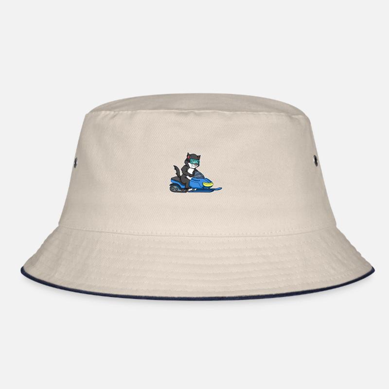 Chat motoneige hiver surf chaton Bob