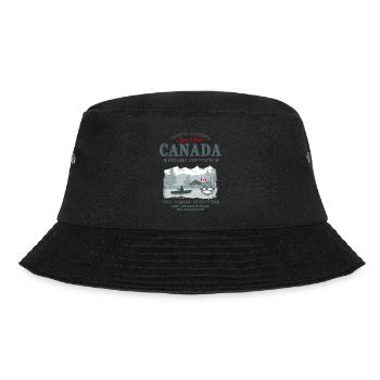 Canada - Fishing - Bucket Hat - Schwarz - Vorne - Lela (165cm)
