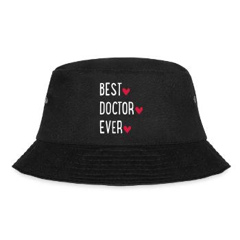 Arzt - Bucket Hat - Schwarz - Vorne - Lela (165cm)