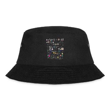 Science physics mathematics chemistry biology branch - Bucket Hat - black - Front - Lela (165cm)