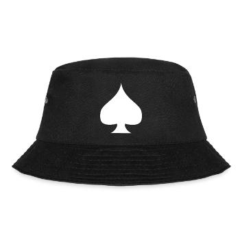 Pik Pique Spades - Bucket Hat - Schwarz - Vorne - Lela (165cm)
