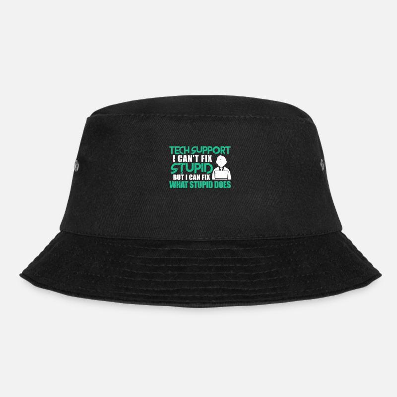 Technical support - Bucket Hat - black