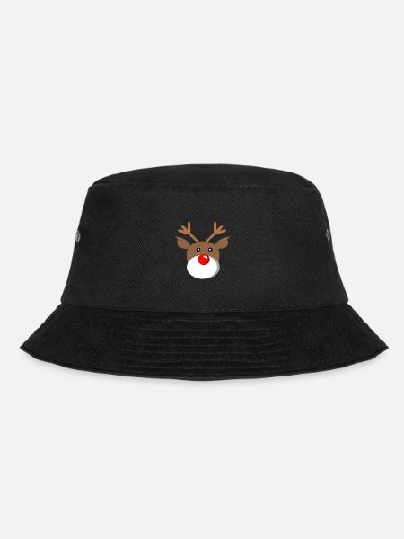 Rudolph - Bucket Hat - Schwarz