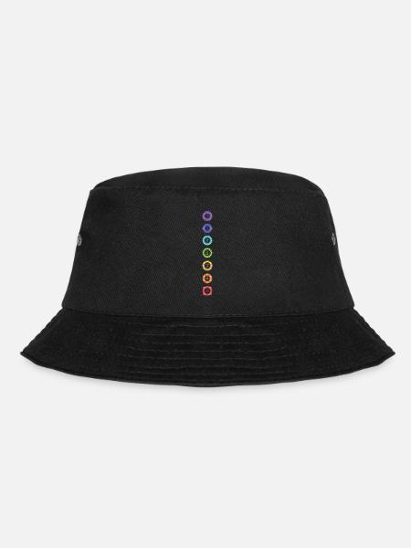 Kundalin Yoga 7 Chakras - Bucket Hat - Schwarz