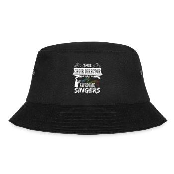 Chor Dirigent - Bucket Hat - Schwarz - Vorne - Lela (165cm)
