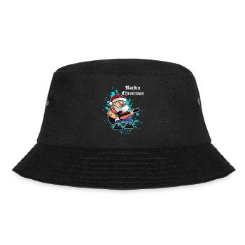 Rock Christmas - Bucket Hat - Schwarz - Vorne - Lela (165cm)