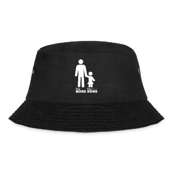 Vater Tochter Partnerlook Kleidung Beziehung Papa - Bucket Hat - Schwarz - Vorne - Lela (165cm)