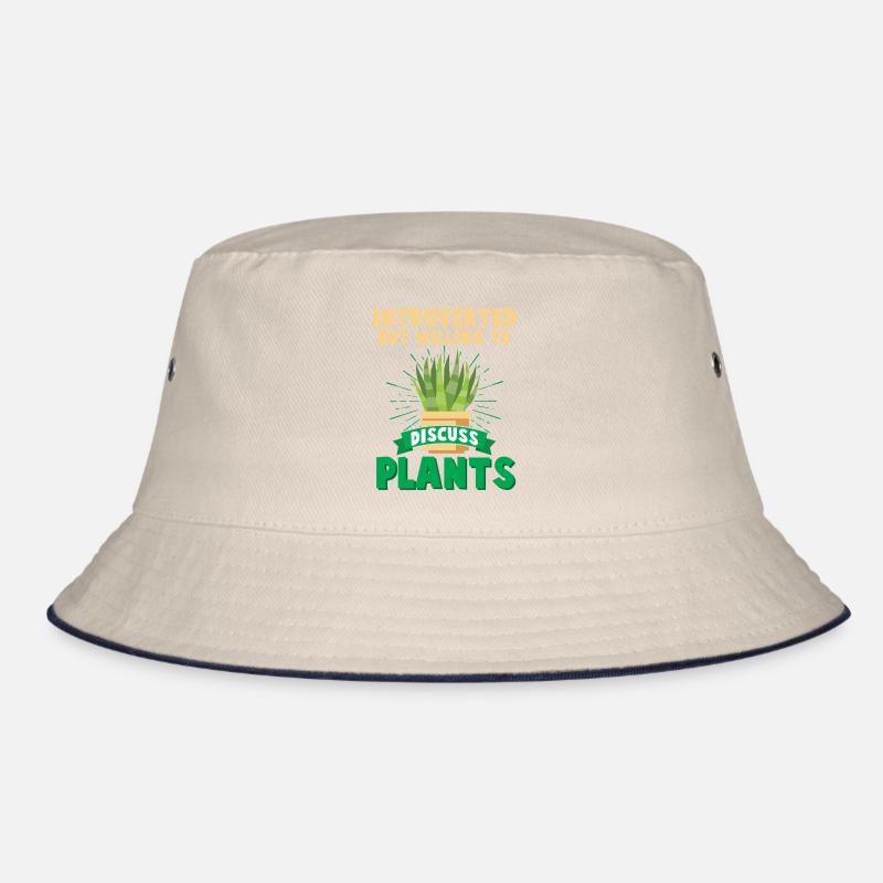 Introverted man Shy gardener strut Bucket Hat