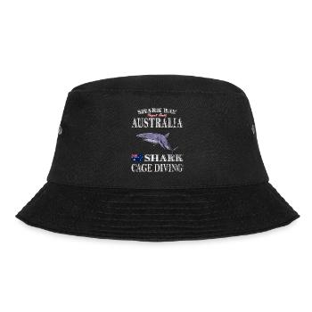 Australia - Australia, shark diving - Bucket Hat - black - Front - Lela (165cm)