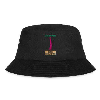 Akrobatik Handstand Lernen Üben Geschenk - Bucket Hat - Schwarz - Vorne - Lela (165cm)
