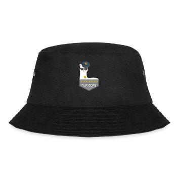 Alpaka Polizei Aplaca Cop Alpacops - Bucket Hat - Schwarz - Vorne - Lela (165cm)