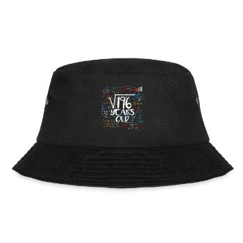 Root 196 years old Children 14th birthday 14 children - Bucket Hat - black - Front - Lela (165cm)