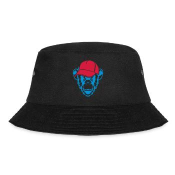 singe animal sauvage casquette - Bob - noir - Devant - Lela (165cm)