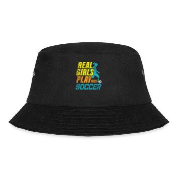 Women's soccer football - Bucket Hat - black - Front - Lela (165cm)