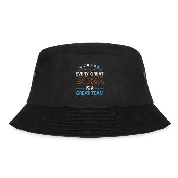Großartiges Team - Bucket Hat - Schwarz - Vorne - Lela (165cm)